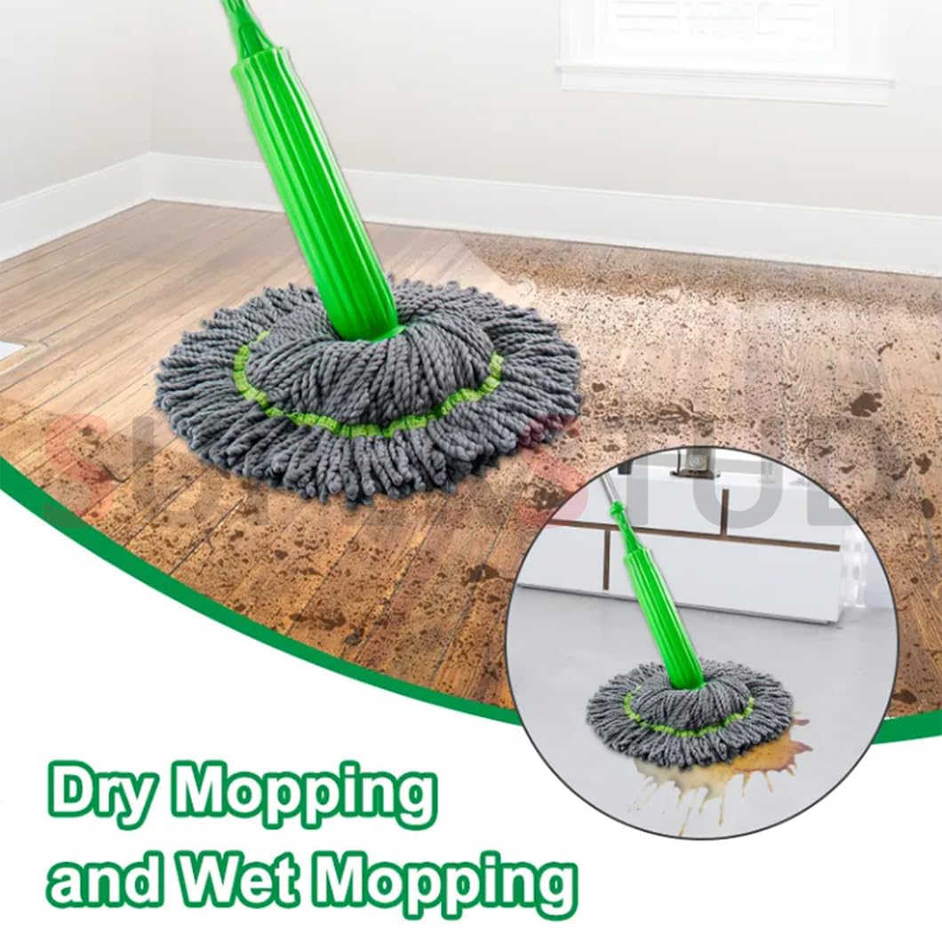 TwistPro™ Bend‑Free No‑Touch Mop