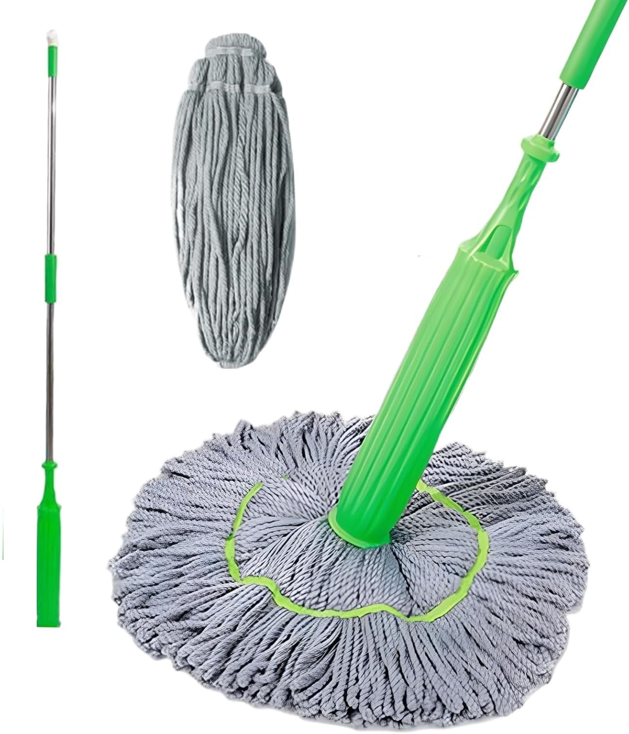 TwistPro™ Bend‑Free No‑Touch Mop